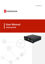 Shenzhen Hongdian Technologies H3526 MDVR User Manual