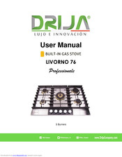 Drija LIVORNO 76 Professional User Manual