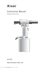 Avdel 07220 Instruction Manual