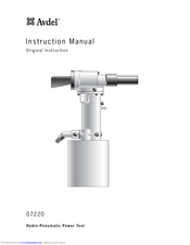 Avdel Avbolt 07220 Instruction Manual