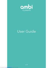 Ambi Climate comfort User Manual