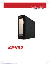 Buffalo LinkStation Pro Quick Setup Manual