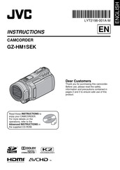 JVC GZ-HM1SEK Instructions Manual