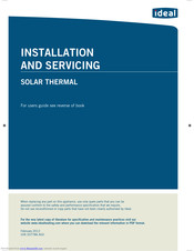 IDEAL Solar Thermal Installation And Servicing