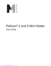 Millipore Pellicon 2 mini holder User Manual