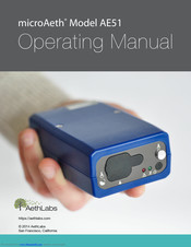 AethLabs microAeth AE51 Operating Manual