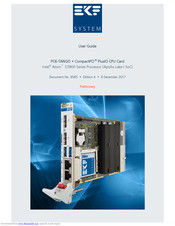 EKF PC6-TANGO User Manual