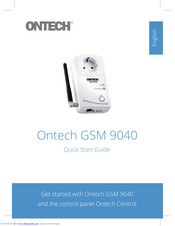 Ontech GSM 9040 Quick Start Manual