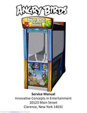 Icegame Angry Birds Arcade Service Manual