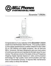 Bell Phones Excursion 35828A User Manual
