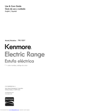Kenmore 790.9251 Series Use & Care Manual