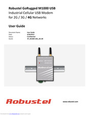 Robustel GoRugged M1000 USB User Manual