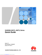 Huawei SUN2000-60KTL Quick Manual