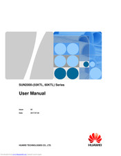 Huawei SUN2000-60KTL-HV-D1 User Manual