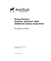 Ruckus Wireless ZoneFlex SmartCell 8800 Installation Manual