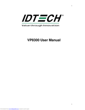ID Tech VP8300 User Manual