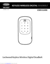 Lockwood Digital Deadbolt User Manual