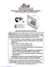 FMI (V)CB36P Installation And Owner's Manual