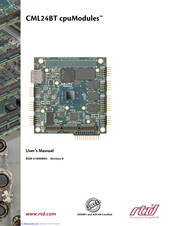rtd CML24BT cpuModules User Manual