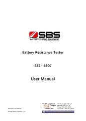 SBS SBS-6500 User Manual