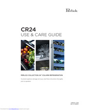 Perlick CR24 Use & Care Manual