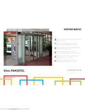Entre Matic Ditec PAM30TEL Assembly Manual