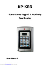 Access security product KP-KR3 User Manual