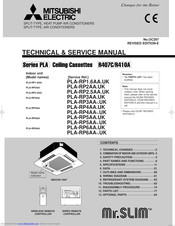 Mitsubishi Electric PLA-RP1.6AA Service Manual