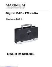 Maximum DAB II User Manual