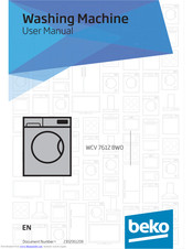 Beko WCV 7612 BWO User Manual