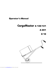 Alber CargoMaster A 131 Operator's Manual