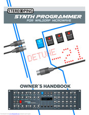 Stereoping synth programmer Owner's Handbook Manual