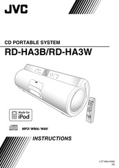 JVC RD-HA3W Instructions Manual
