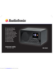 AudioSonic RD-8520 Instruction Manual