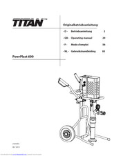 Titan PowrPlast 600 Operating Manual