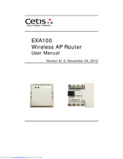 cetis EXA100 User Manual