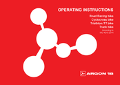 Argon 18 Cyclocross Operating Instructions Manual