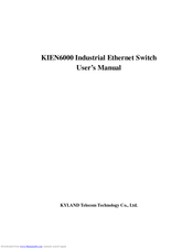 Kyland Technology KIEN6000 User Manual