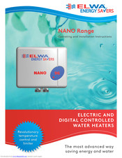 Elwa NANO 38 Operating And Installation Instructions