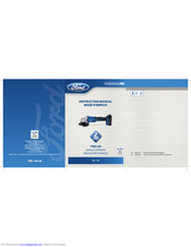 Ford F181-20 Instruction Manual