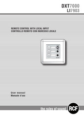 RCF LI 7903 User Manual