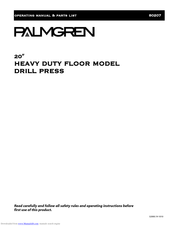 Palmgren 80207 Operating Manual & Parts List