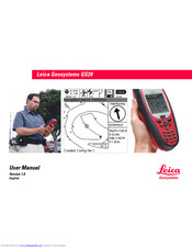 Leica Geosystems GS20 User Manual