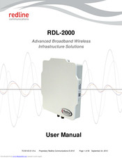 Redline RDL-2000 User Manual