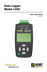 AEMC L452 Quick Start Manual