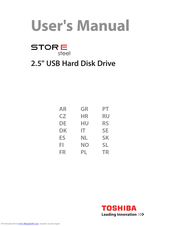 Toshiba Stor.E Steel User Manual