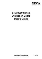 Epson S1V30080F00A300 User Manual