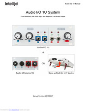 Intellijel Audio I/O Jacks 1U Module Manual