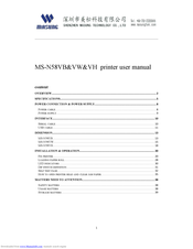 Shenzhen Masung Technology MS-N58VB User Manual