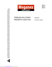 Meganex MEG17 Instruction Manual